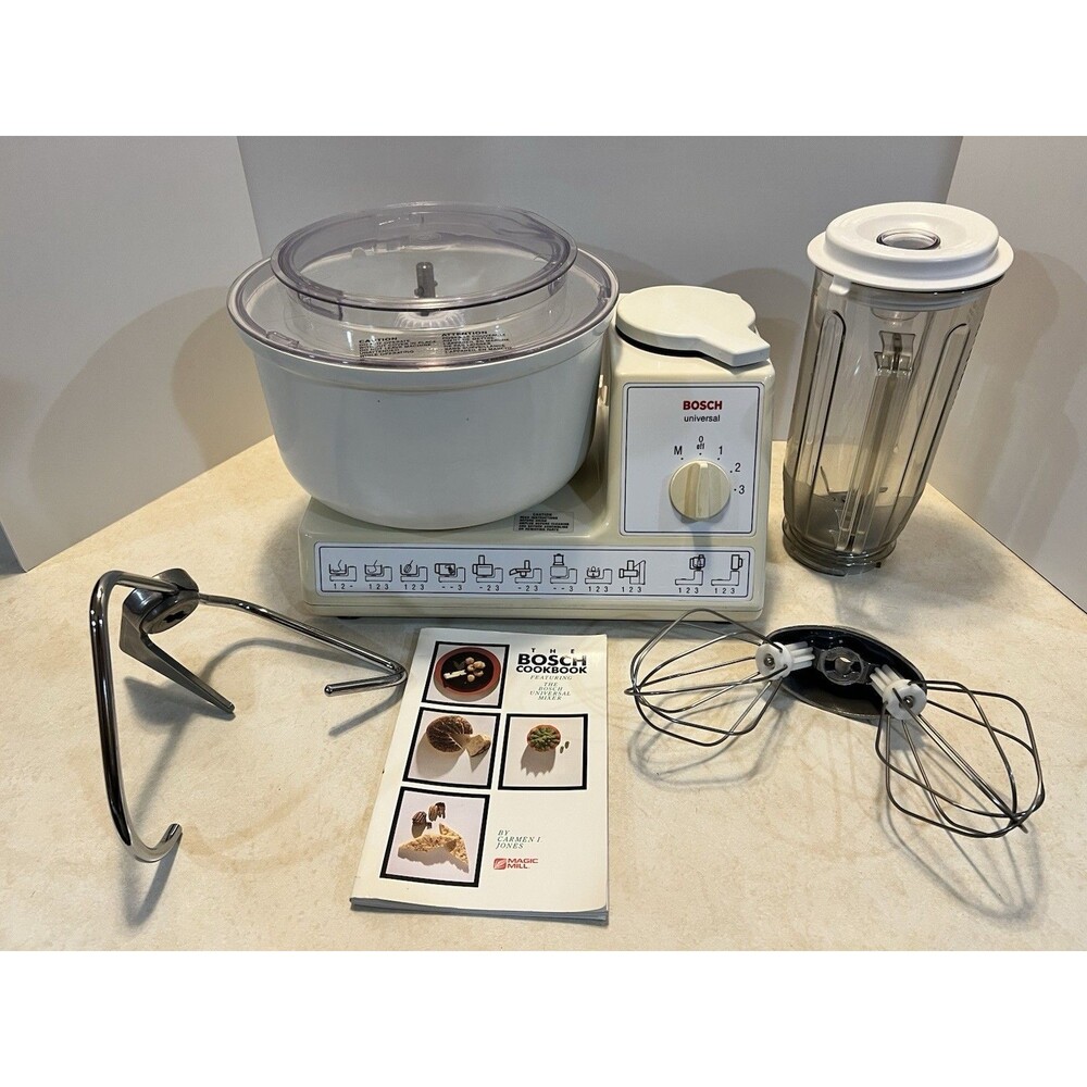 Bosch Universal Mixer MUM 60 40 70 blender attachments works great Manual VIDEO